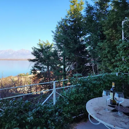 別荘 The Lakeview Cottage Near Shiroka Center